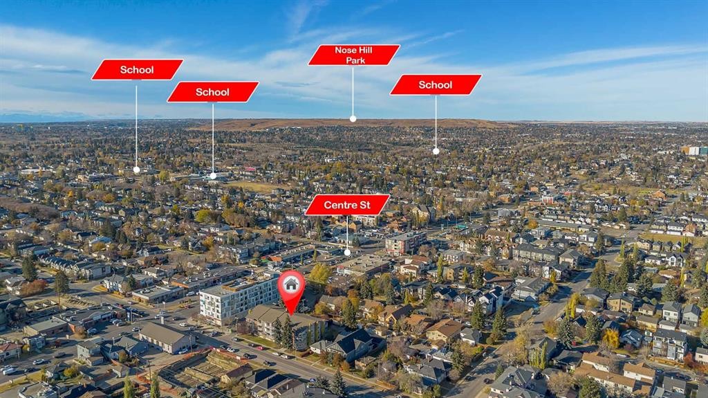 307-110 20 Avenue Ne, Calgary, AB - Outdoor With View