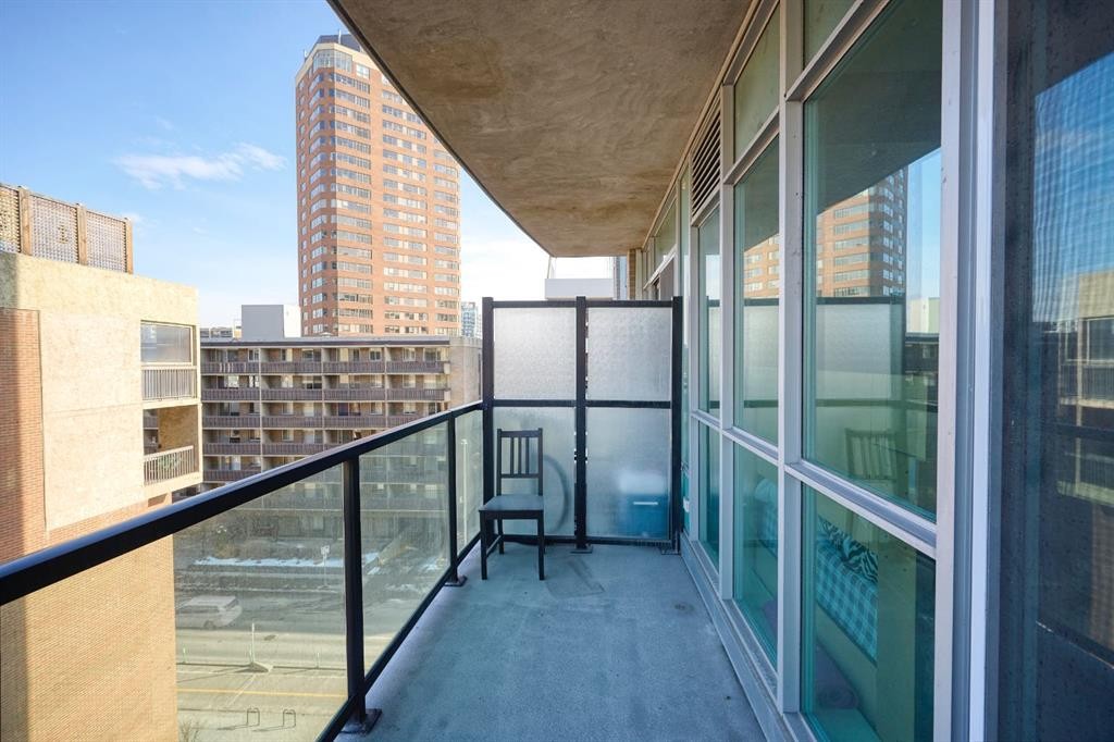 609-788 12 Avenue Sw, Calgary, AB - Outdoor With Balcony With Exterior