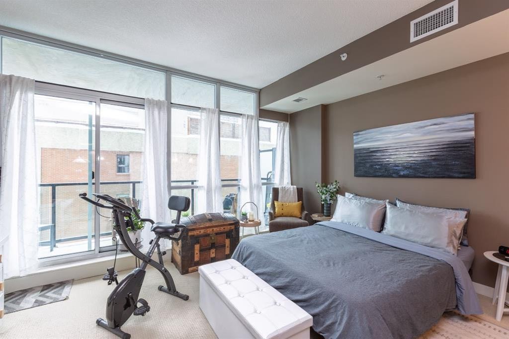 609-788 12 Avenue Sw, Calgary, AB - Indoor Photo Showing Bedroom