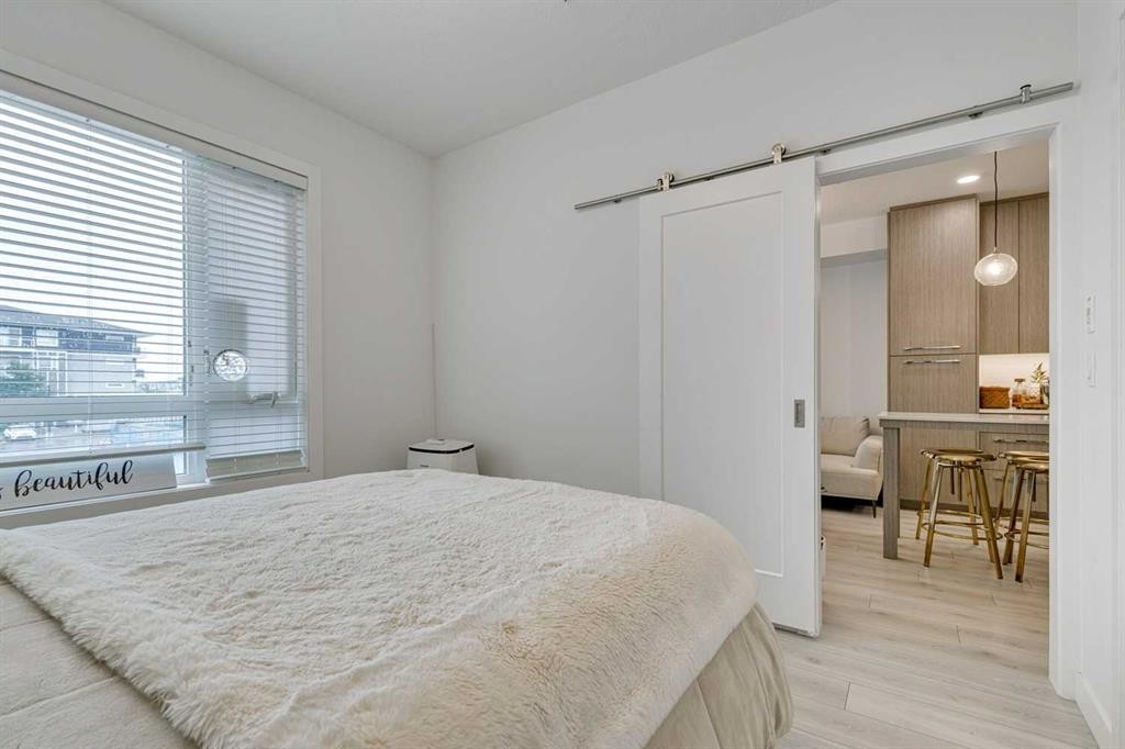 2217-76 Cornerstone Passage Ne, Calgary, AB - Indoor Photo Showing Bedroom