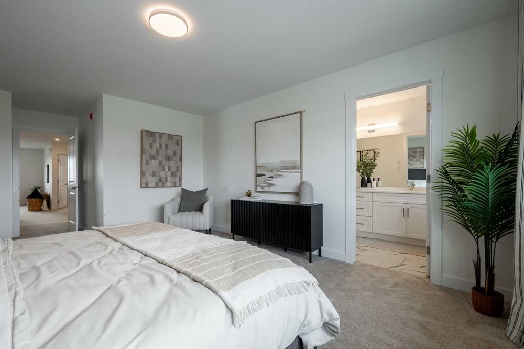506 Ranch Green, Strathmore, AB - Indoor Photo Showing Bedroom
