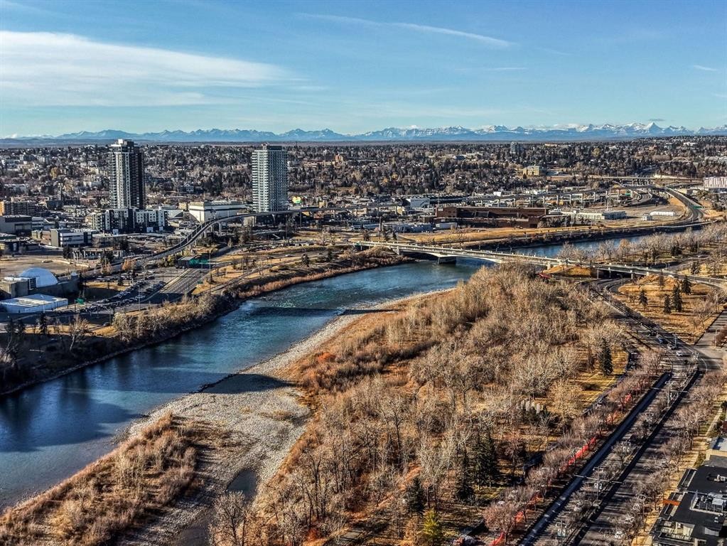 406-1420 Memorial Drive Nw, Calgary, AB - Outdoor With Body Of Water With View