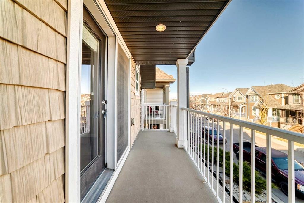 367 Auburn Crest Way Se, Calgary, AB - Outdoor With Balcony With Exterior