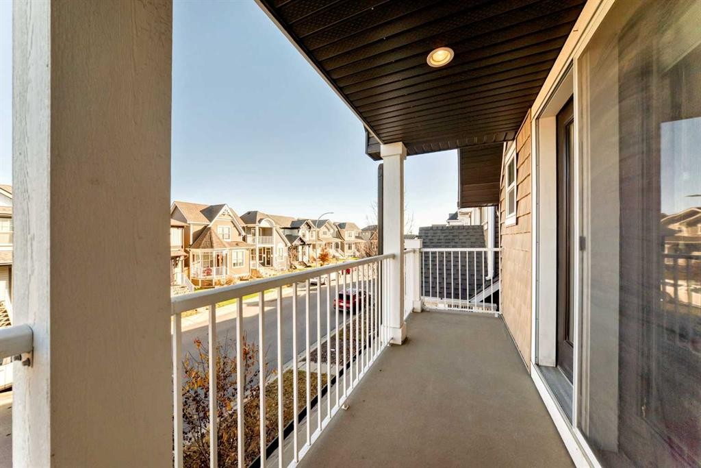 367 Auburn Crest Way Se, Calgary, AB - Outdoor With Balcony With Exterior
