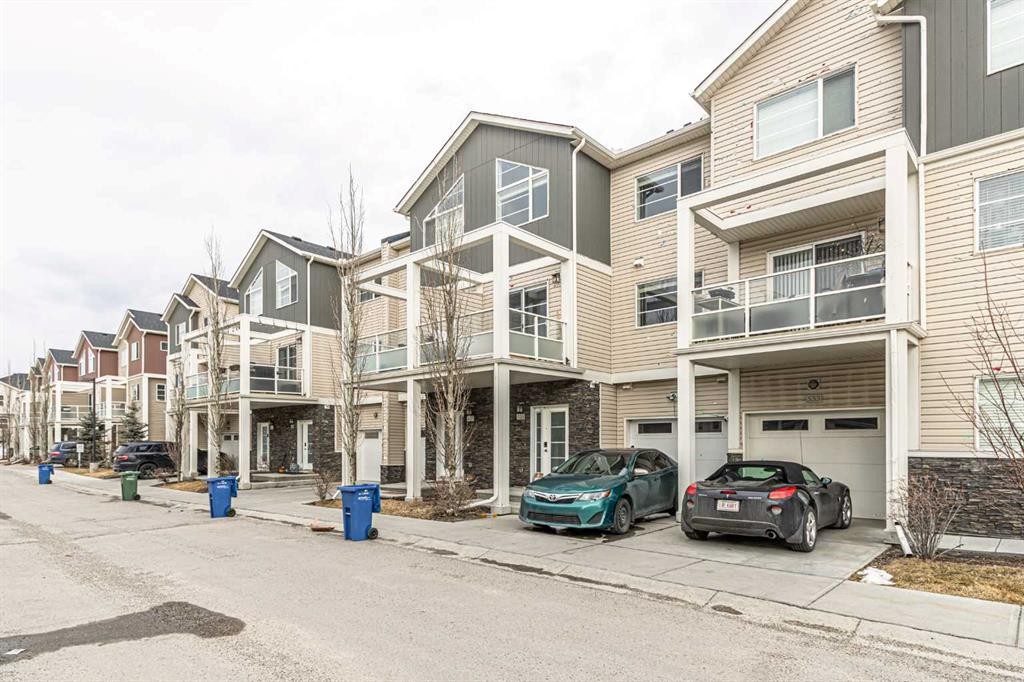 535 Redstone View Ne, Calgary, AB - Outdoor With Balcony With Facade