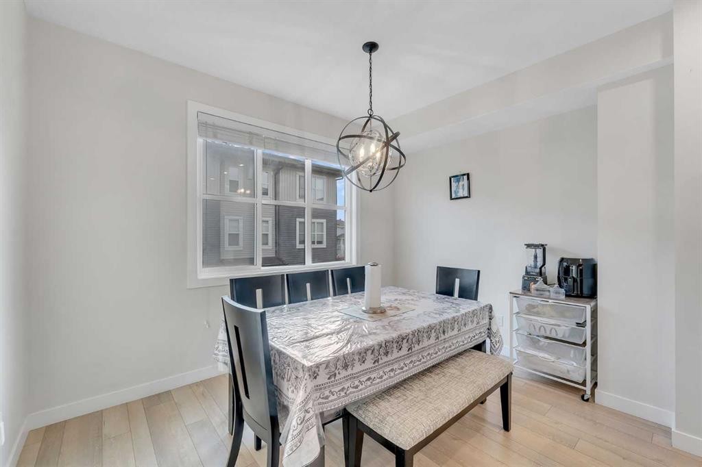 106-72 Cornerstone Manor Ne, Calgary, AB - Indoor Photo Showing Dining Room