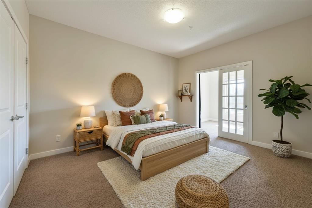 207-1108 15 Street Sw, Calgary, AB - Indoor Photo Showing Bedroom