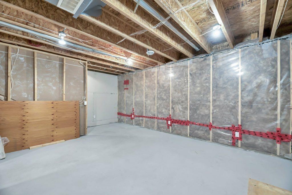 65 Marine Drive Se, Calgary, AB - Indoor Photo Showing Basement
