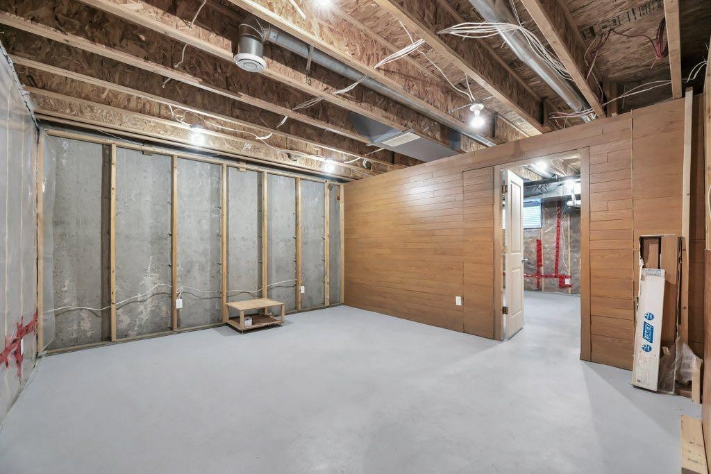 65 Marine Drive Se, Calgary, AB - Indoor Photo Showing Basement