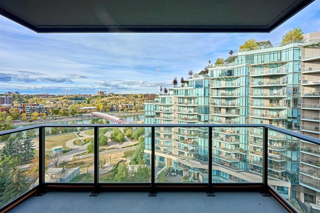 1012-730 2 Avenue Sw, Calgary, AB - Outdoor With Balcony With View With Exterior