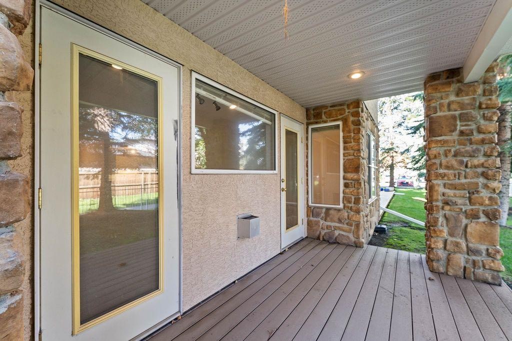 109-4507 45 Street Sw, Calgary, AB - Outdoor With Deck Patio Veranda With Exterior