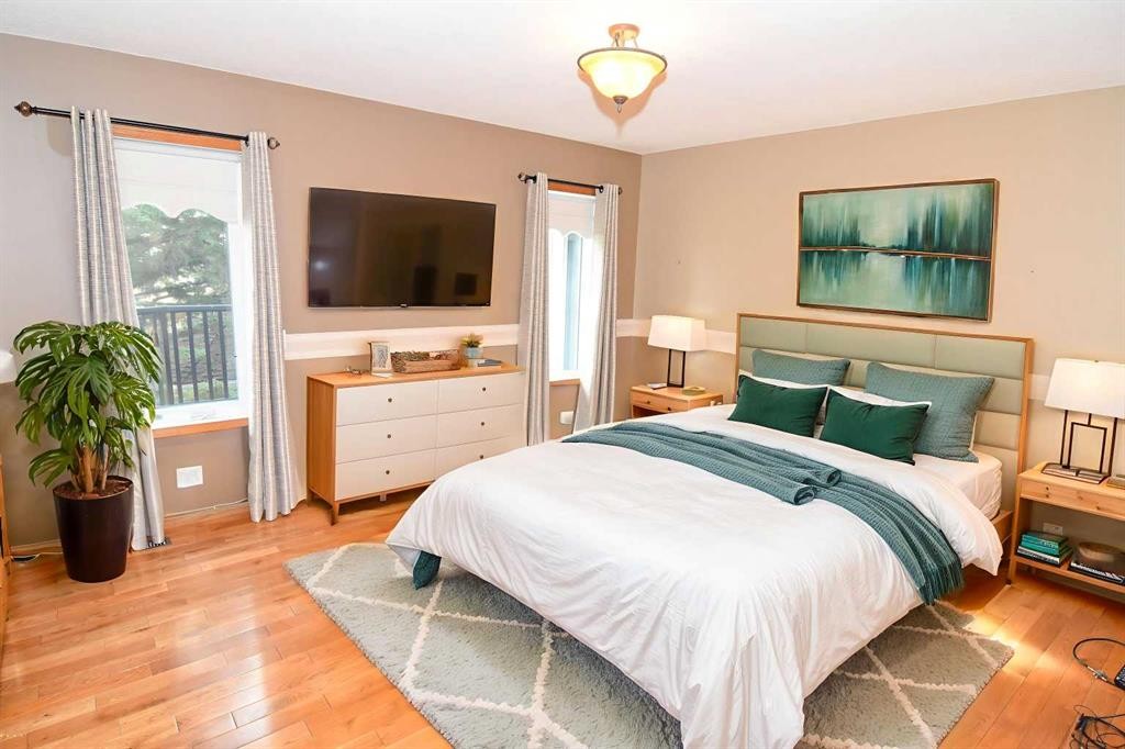 272166 Panorama Road, Rural Rocky View County, AB - Indoor Photo Showing Bedroom