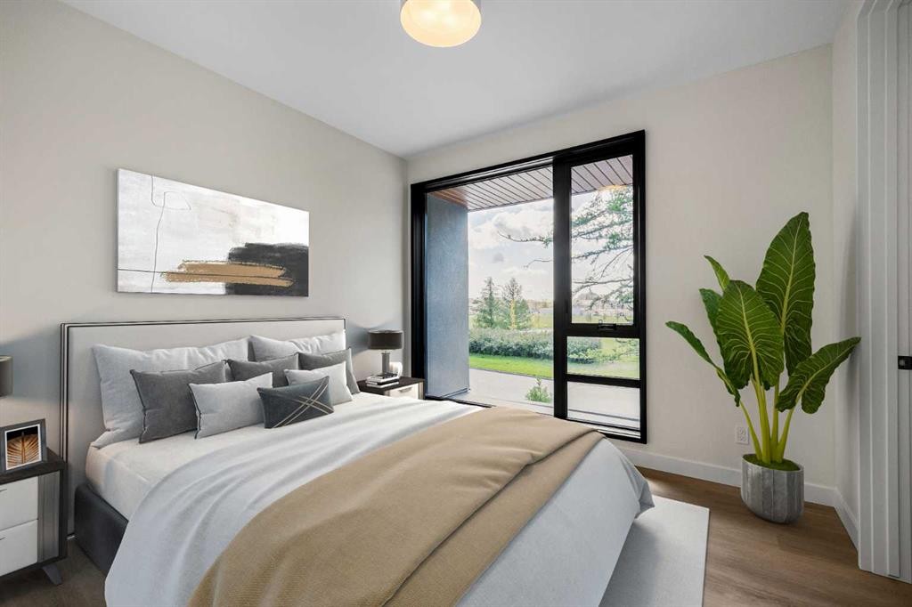 3C Willow Crescent Sw, Calgary, AB - Indoor Photo Showing Bedroom