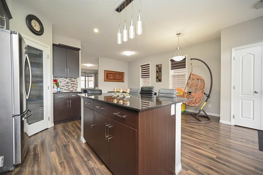 109 Red Embers Crescent Ne, Calgary, AB - Indoor Photo Showing Kitchen With Upgraded Kitchen