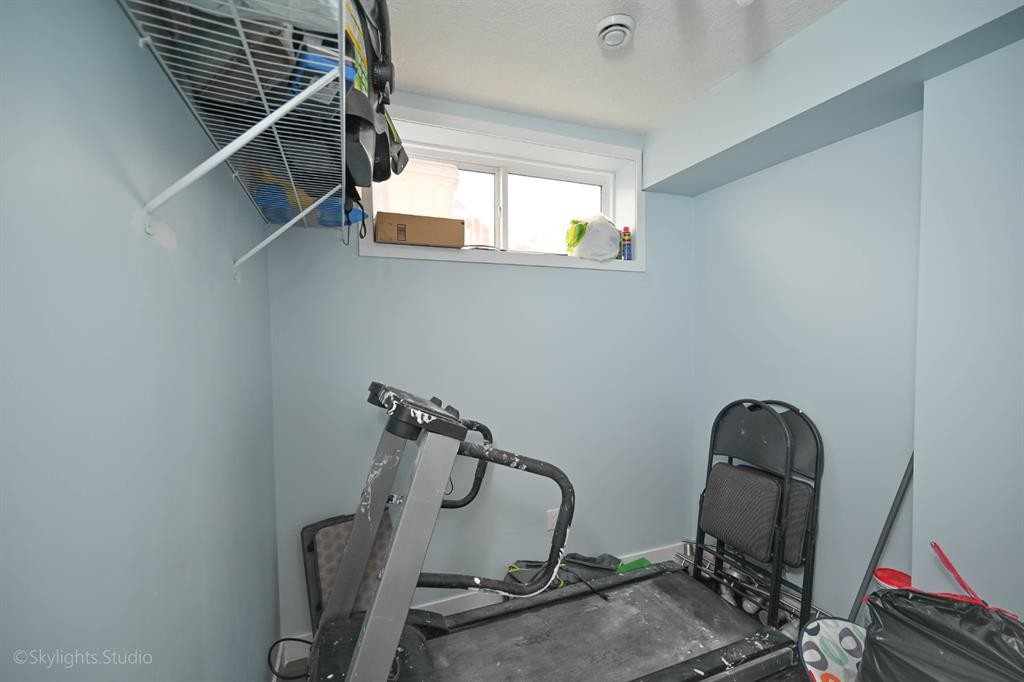 109 Red Embers Crescent Ne, Calgary, AB - Indoor Photo Showing Gym Room