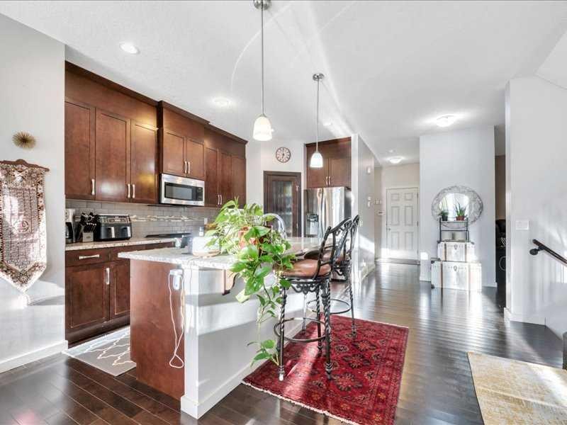 53 Legacy Terrace Se, Calgary, AB - Indoor Photo Showing Kitchen With Upgraded Kitchen