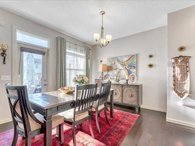 53 Legacy Terrace Se, Calgary, AB - Indoor Photo Showing Dining Room
