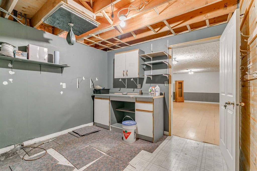 102 1 Avenue, Rural Foothills County, AB - Indoor Photo Showing Basement
