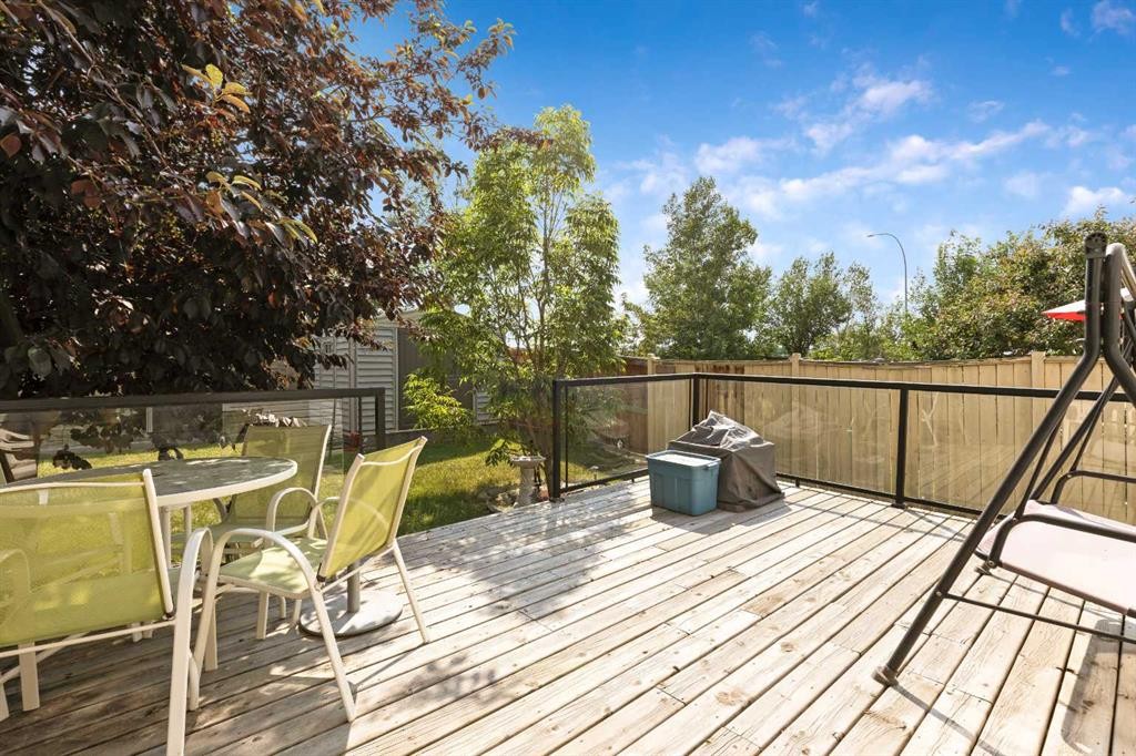 166 Harvest Rose Circle Ne, Calgary, AB - Outdoor With Deck Patio Veranda