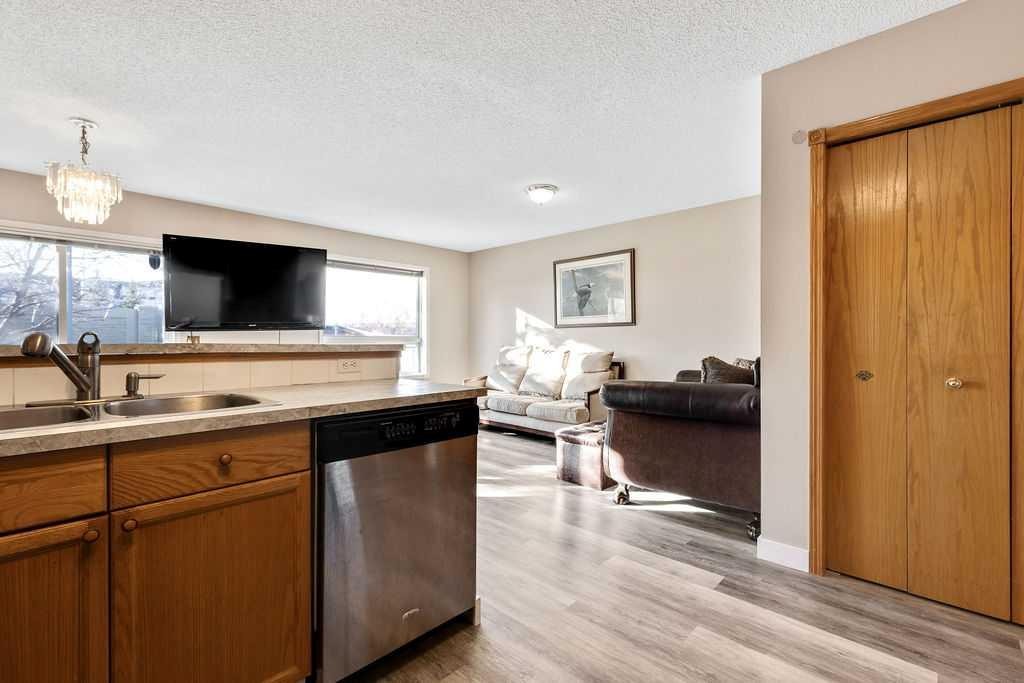 166 Harvest Rose Circle Ne, Calgary, AB - Indoor Photo Showing Kitchen With Double Sink
