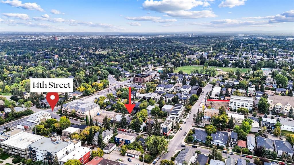 1529 27 Avenue Sw, Calgary, AB - Outdoor With View