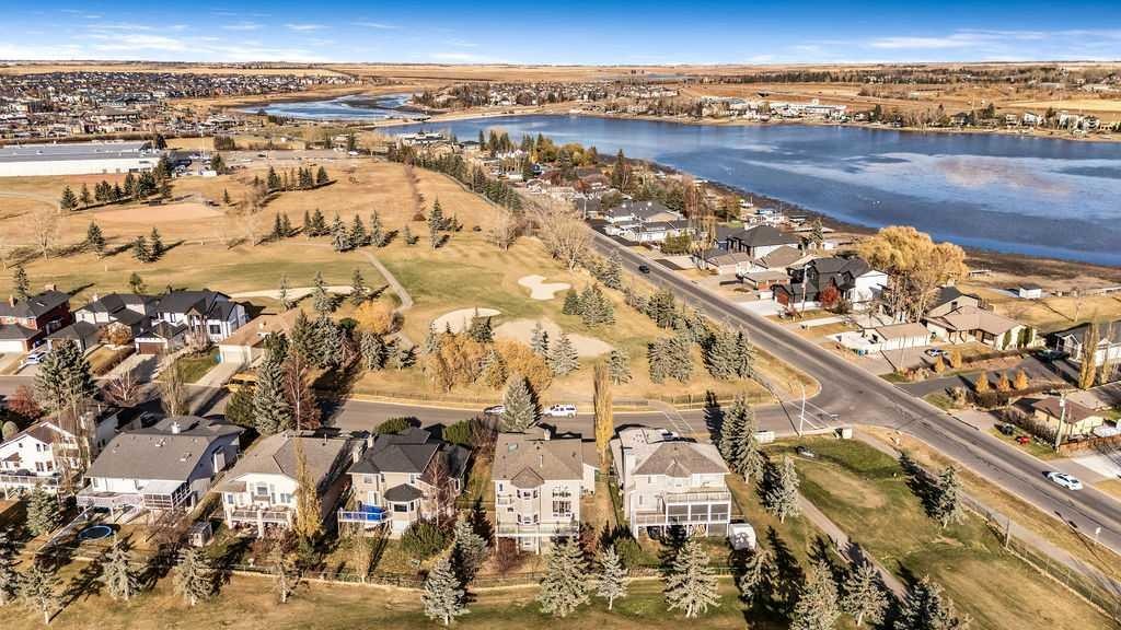 109 Lakeside Greens Drive, Chestermere, AB - Outdoor With Body Of Water With View