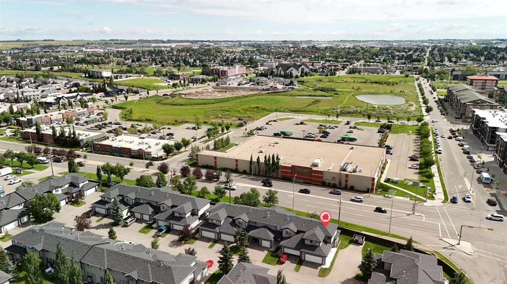 21-102 Canoe Square Sw, Airdrie, AB - Outdoor With View