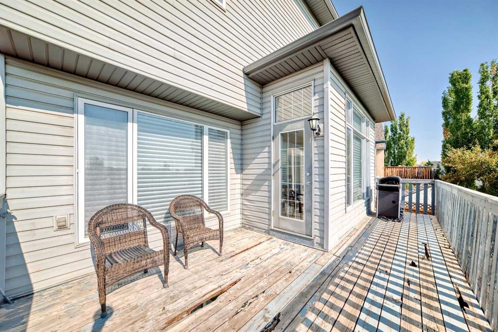 41 Covette Bay Ne, Calgary, AB - Outdoor With Deck Patio Veranda With Exterior