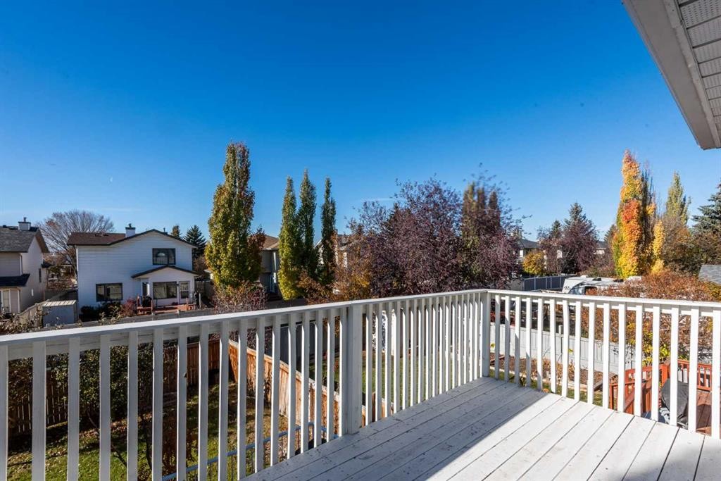 414 Mt Cornwall Circle Se, Calgary, AB - Outdoor With Balcony With Deck Patio Veranda