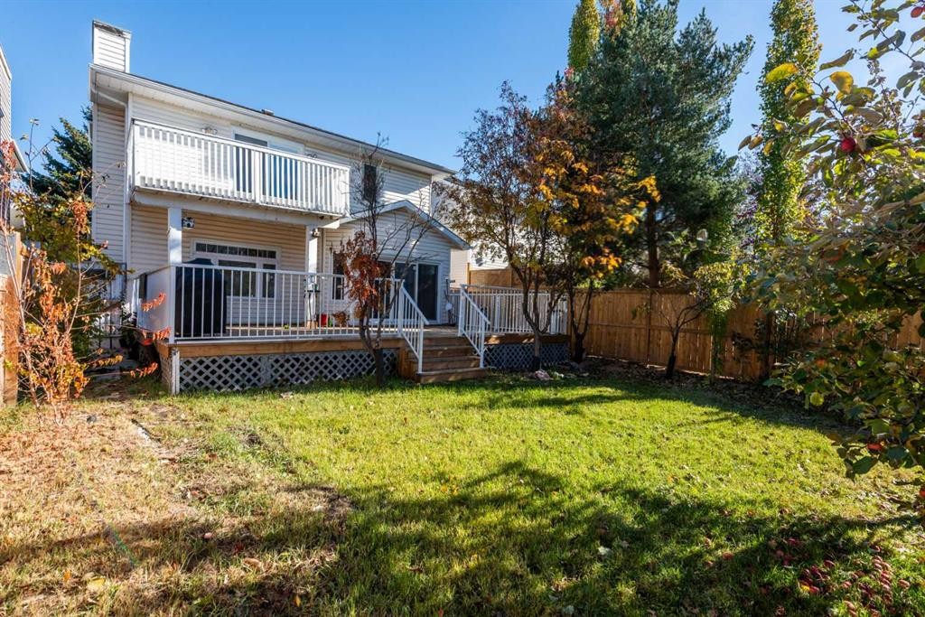 414 Mt Cornwall Circle Se, Calgary, AB - Outdoor With Deck Patio Veranda