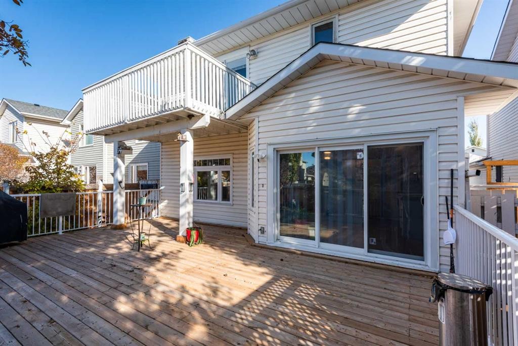 414 Mt Cornwall Circle Se, Calgary, AB - Outdoor With Balcony With Deck Patio Veranda With Exterior