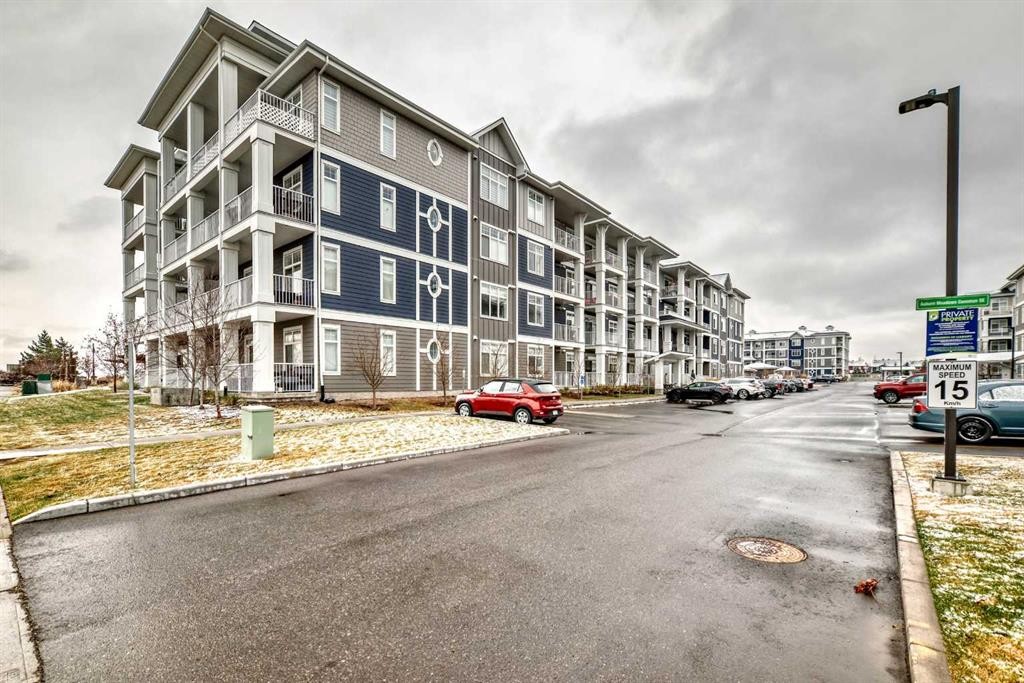 213-500 Auburn Meadows Common Se, Calgary, AB - Outdoor With Balcony With Facade