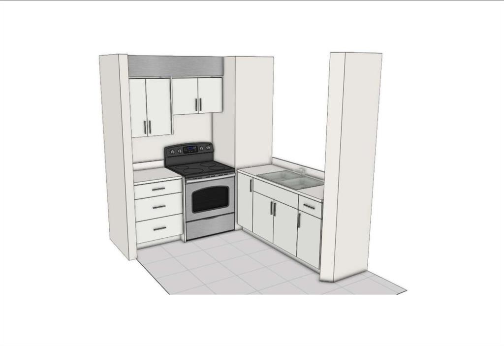 602-919 38 Street Ne, Calgary, AB - Indoor Photo Showing Kitchen