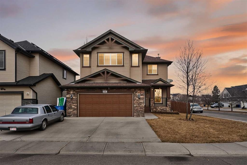 280 Willowmere Way, Chestermere, AB - Outdoor With Facade