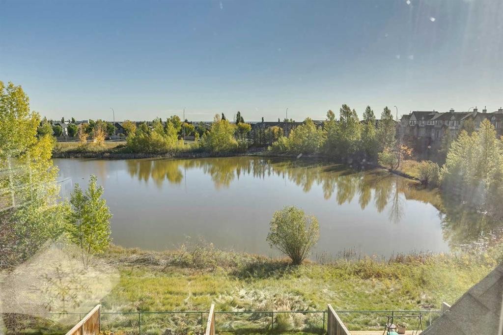 44 Everridge Common Sw, Calgary, AB - Outdoor With Body Of Water With View