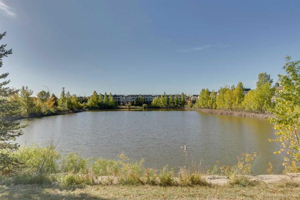 44 Everridge Common Sw, Calgary, AB - Outdoor With Body Of Water With View
