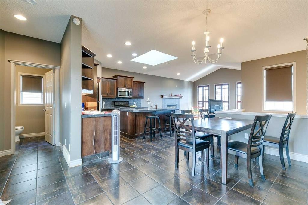 79 Prestwick Street Se, Calgary, AB - Indoor Photo Showing Dining Room