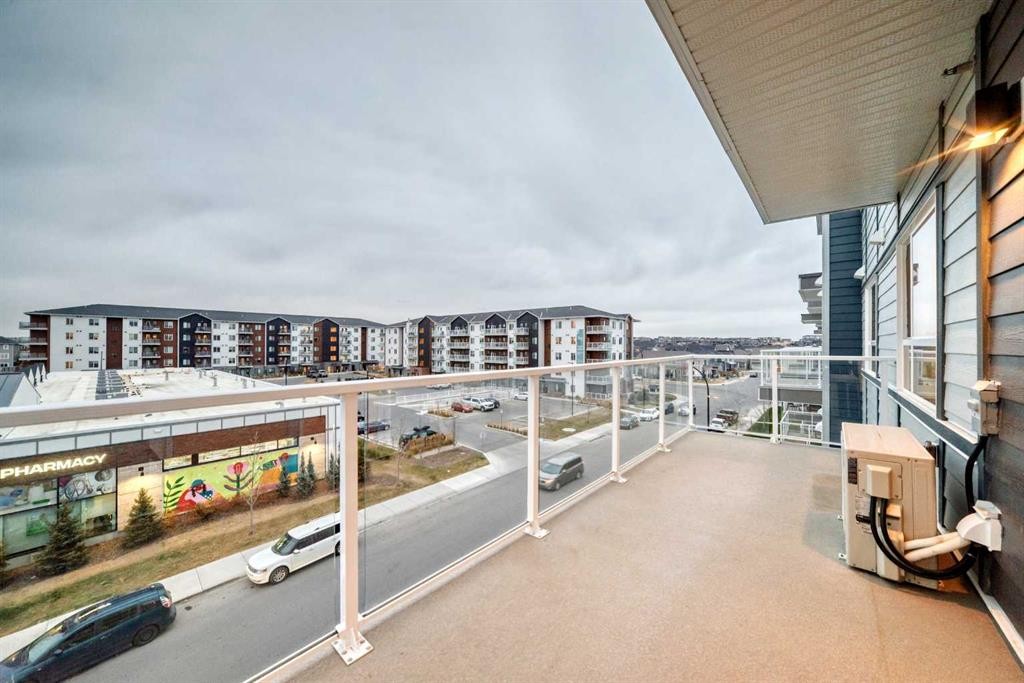 404-80 Carrington Plaza Nw, Calgary, AB - Outdoor With Balcony With View With Exterior