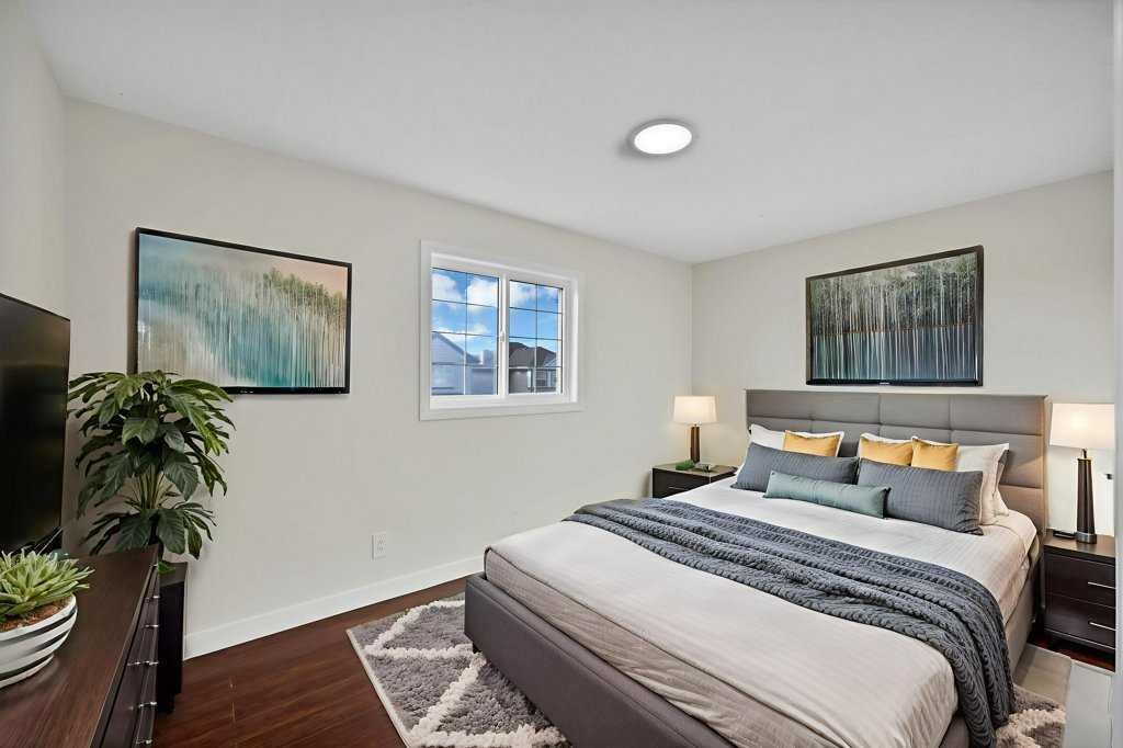 5934 Saddlehorn Drive Ne, Calgary, AB - Indoor Photo Showing Bedroom