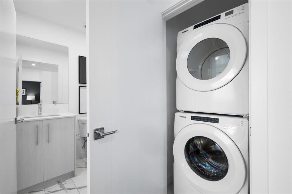 3314-6 Merganser Drive West, Chestermere, AB - Indoor Photo Showing Laundry Room