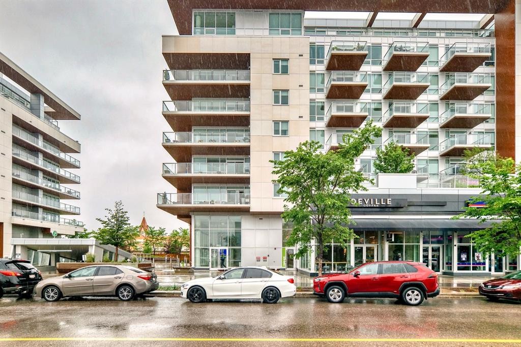 410-8505 Broadcast Avenue Sw, Calgary, AB - Outdoor With Balcony With Facade