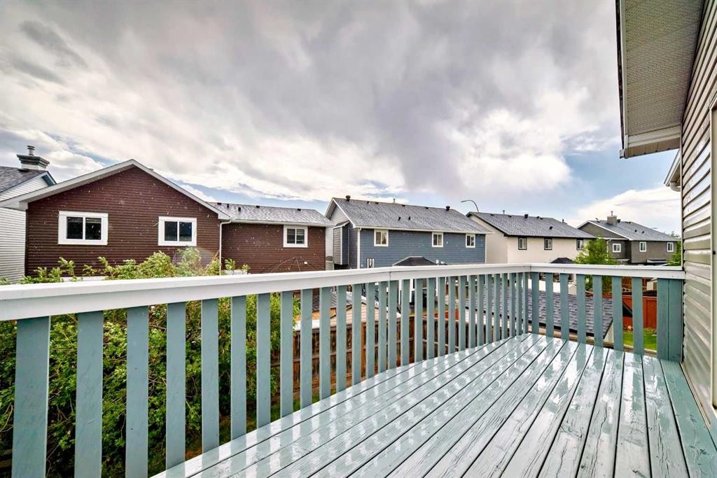 92 Martha'S Haven Gardens Ne, Calgary, AB - Outdoor With Deck Patio Veranda With Exterior
