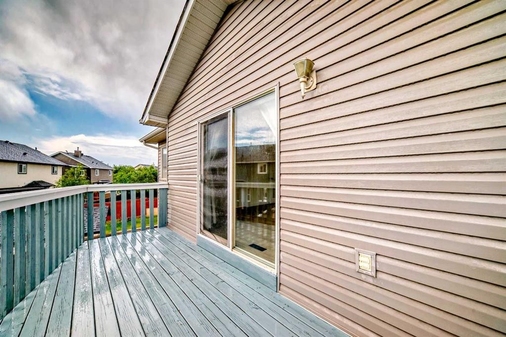 92 Martha'S Haven Gardens Ne, Calgary, AB - Outdoor With Deck Patio Veranda With Exterior