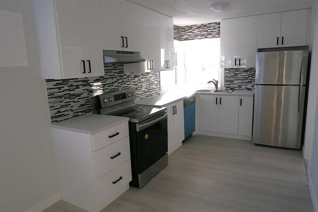 111 2 Avenue South, Morrin, AB - Indoor Photo Showing Kitchen With Stainless Steel Kitchen