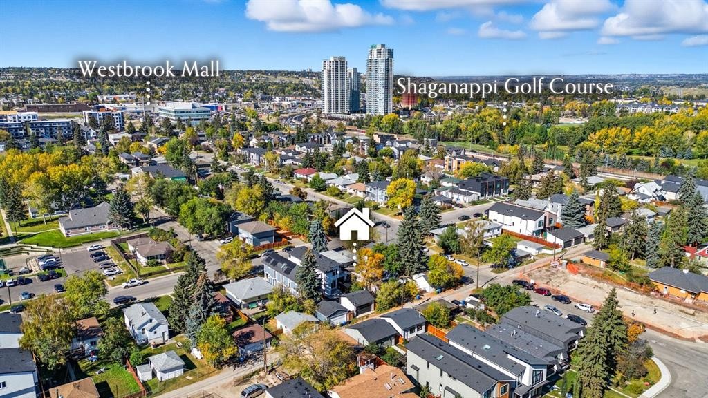 1708 29 Street Sw, Calgary, AB - Outdoor With View
