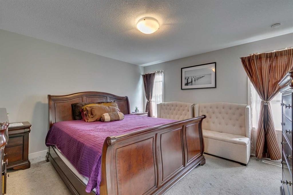 228 Sage Bluff Drive Nw, Calgary, AB - Indoor Photo Showing Bedroom
