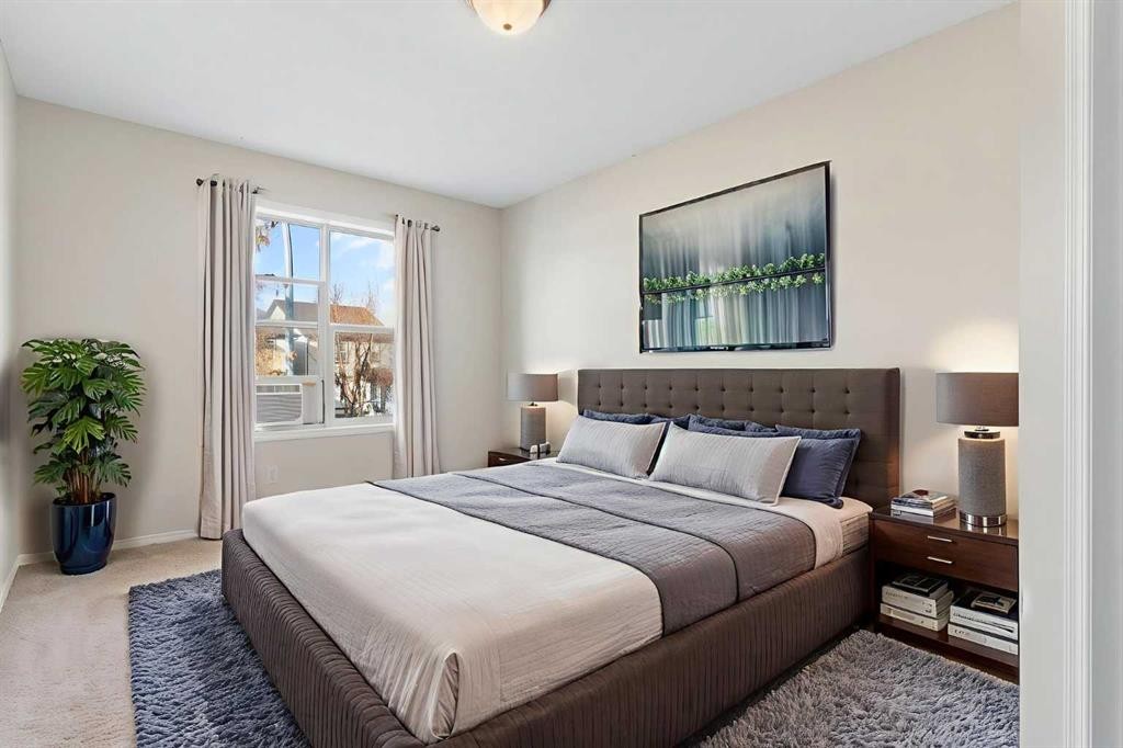 50 Tuscany Springs Place Nw, Calgary, AB - Indoor Photo Showing Bedroom