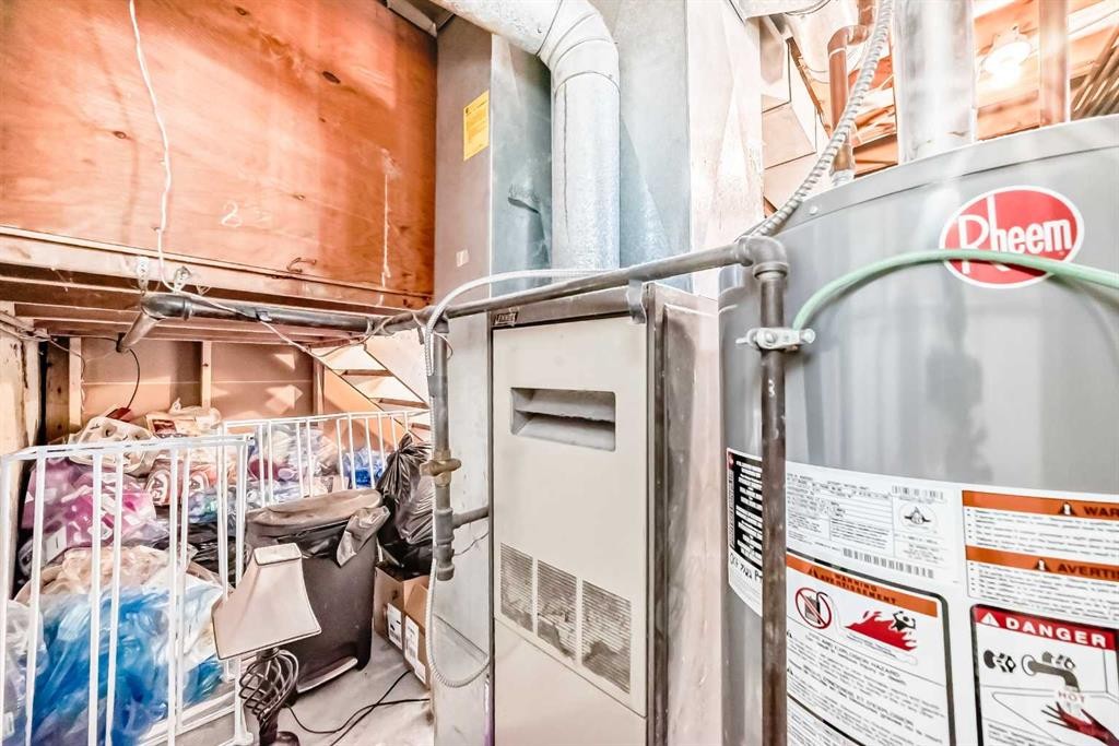 307 Georgian Villas Ne, Calgary, AB - Indoor Photo Showing Basement