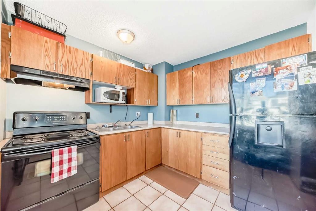 307 Georgian Villas Ne, Calgary, AB - Indoor Photo Showing Kitchen With Double Sink