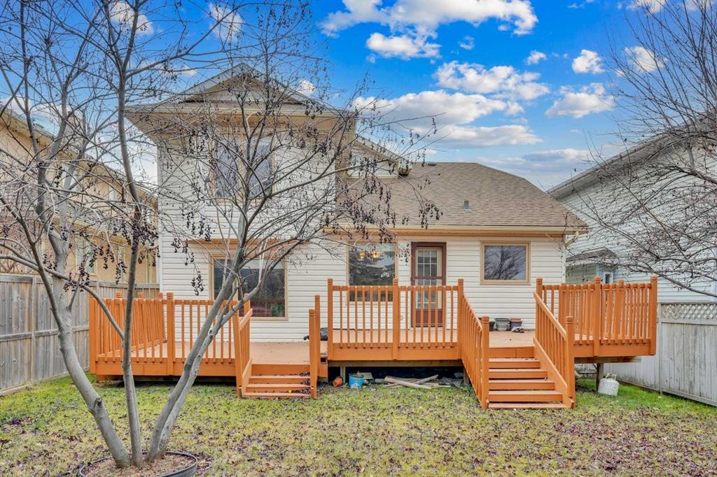 60 Douglas Woods Terrace Se, Calgary, AB - Outdoor With Deck Patio Veranda